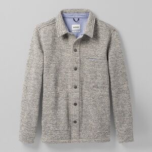 PRANA Tri Thermal Threads fleece overshirt